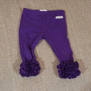Sew Sassy ruffle capri